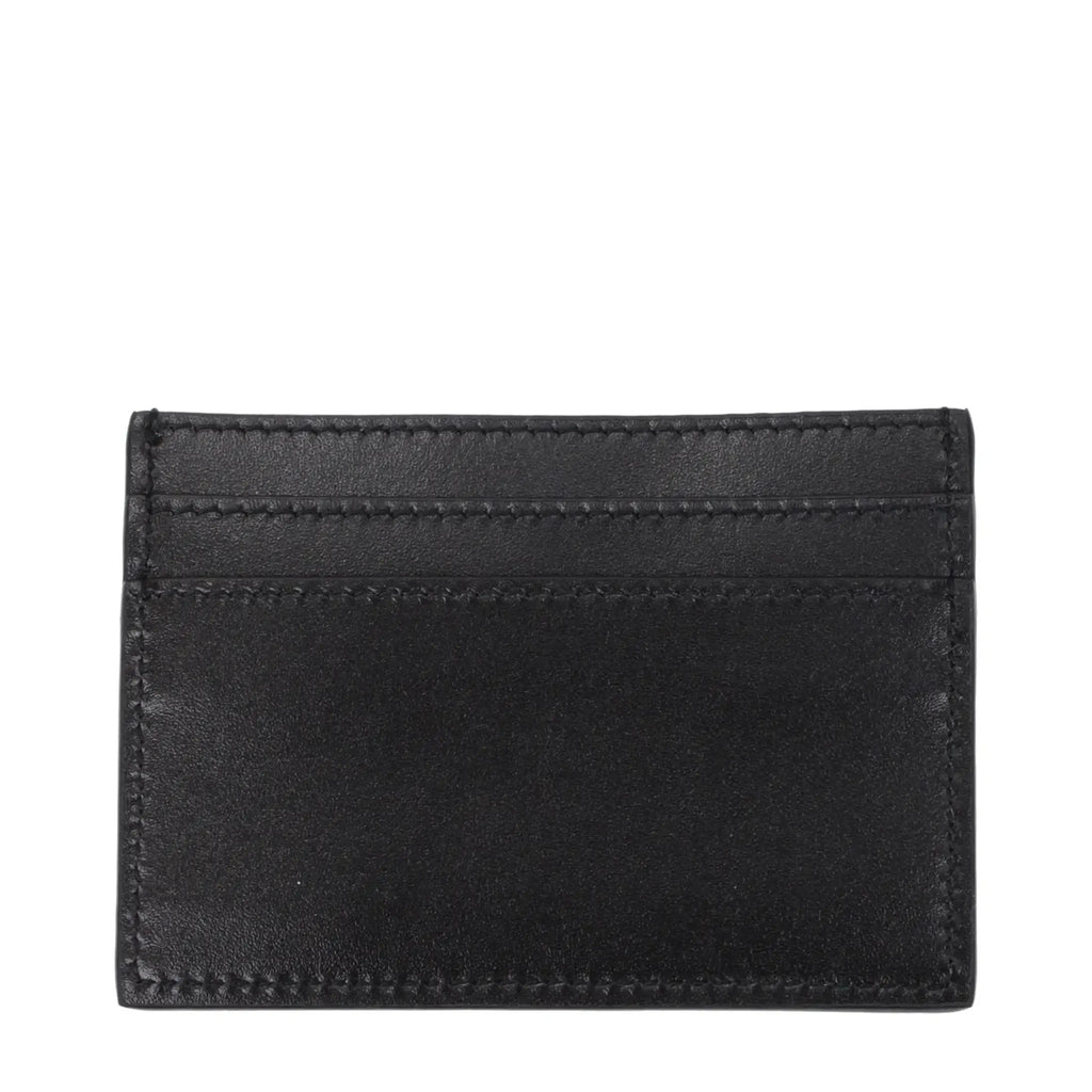 Versace Black Leather Cardholder