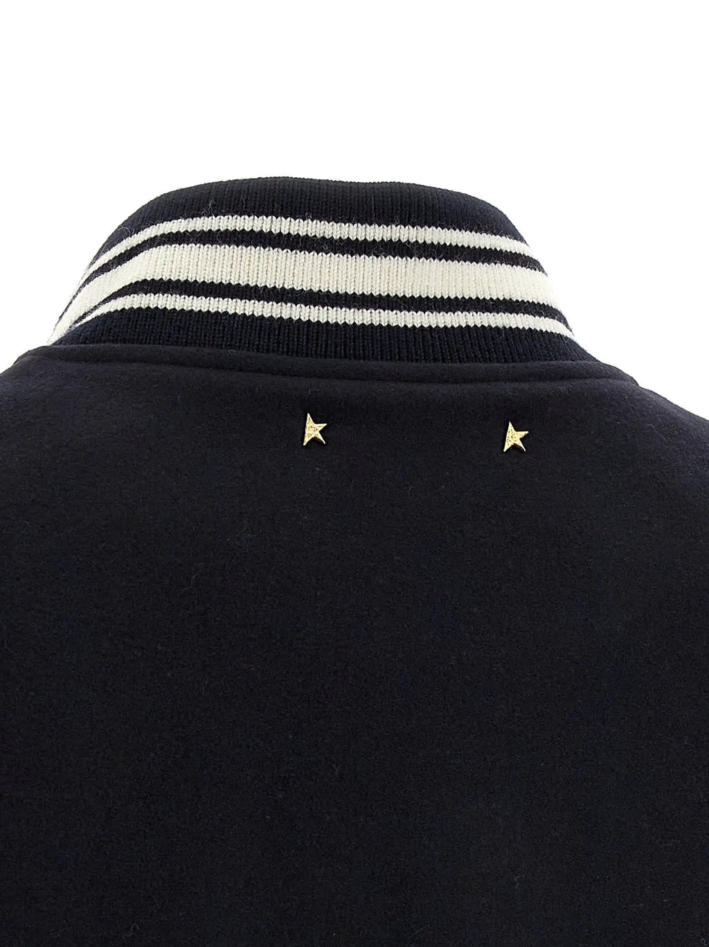 Golden Goose Blue Virgin Wool Bomber