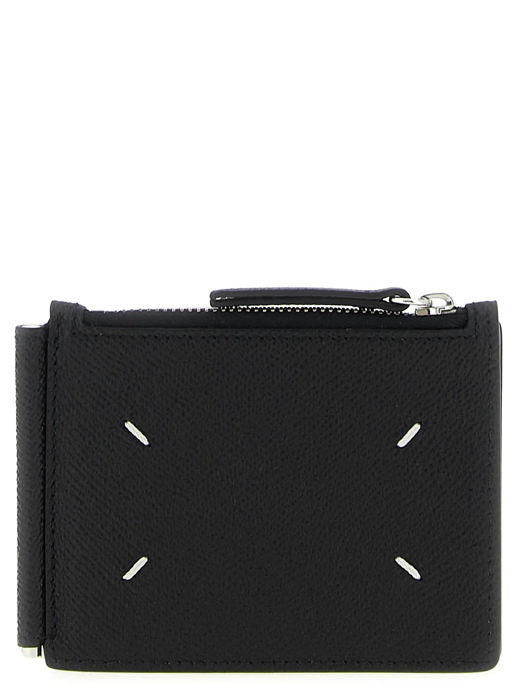 Maison Margiela Black Leather Leather Wallet