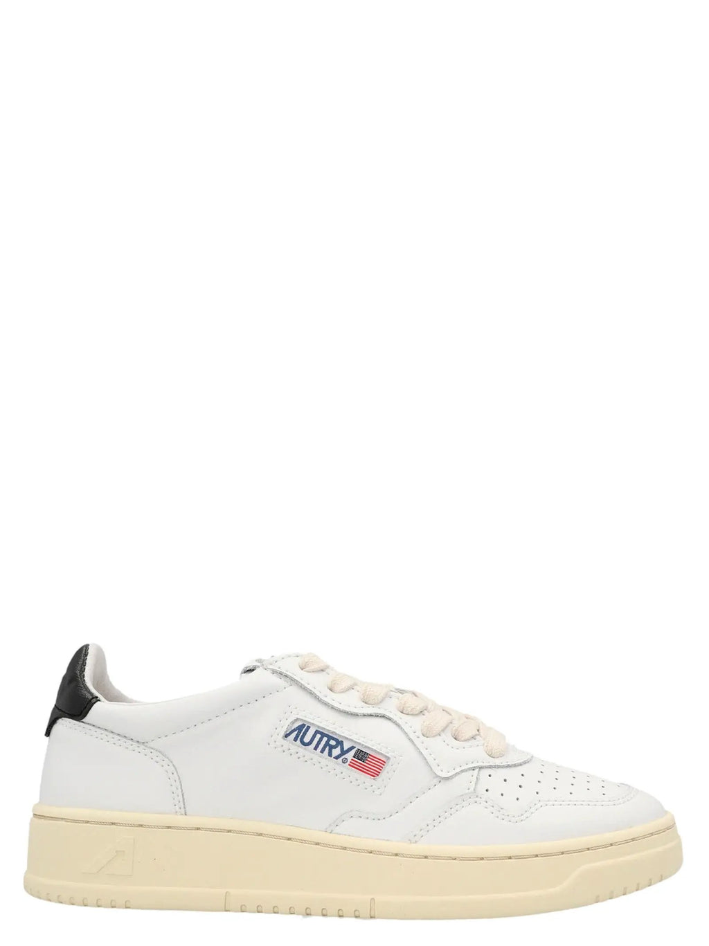 Autry Bicolor Cowhide Low Top Sneakers