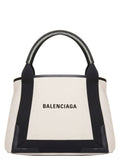 Balenciaga Bicolor Canvas Tote Bag