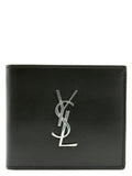 Saint Laurent Black Leather Wallet