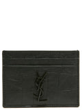 Saint Laurent Black Lambskin Cardholder