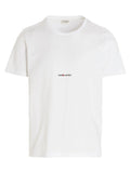 Saint Laurent White Cotton T-Shirt