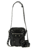 Balenciaga Black Lamb Leather Crossbody Bag