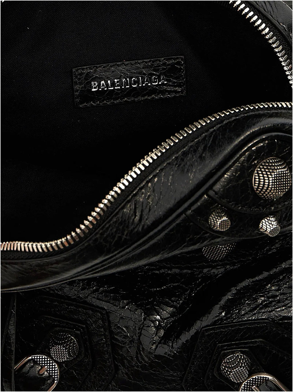 Balenciaga Black Lamb Leather Crossbody Bag