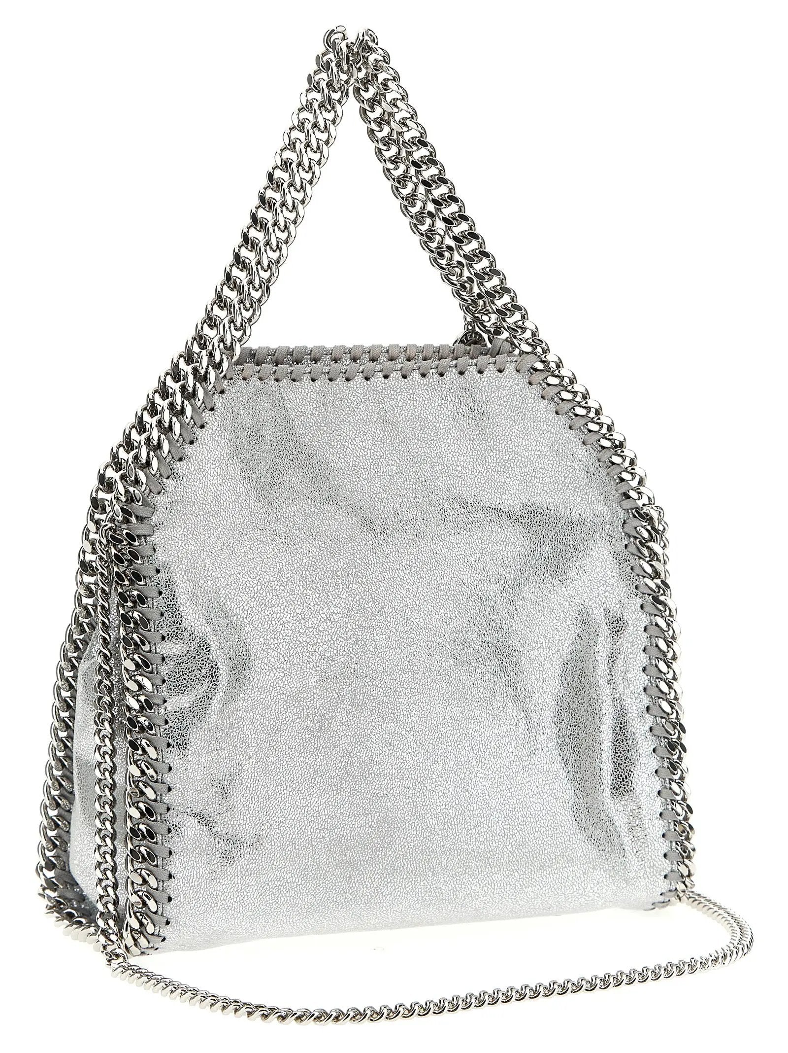 Stella McCartney Silver Polyester Handbag