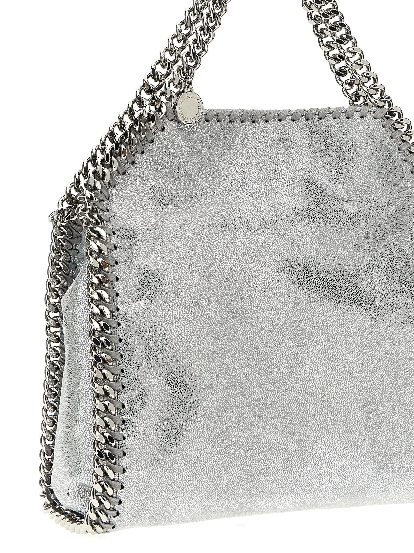 Stella McCartney Silver Polyester Handbag
