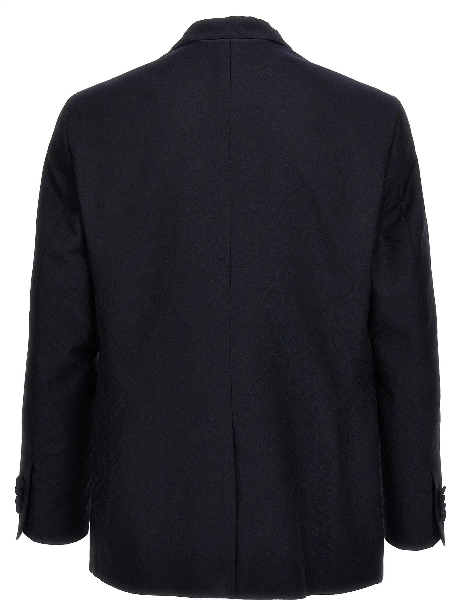 Etro Blue Cotton Blazer