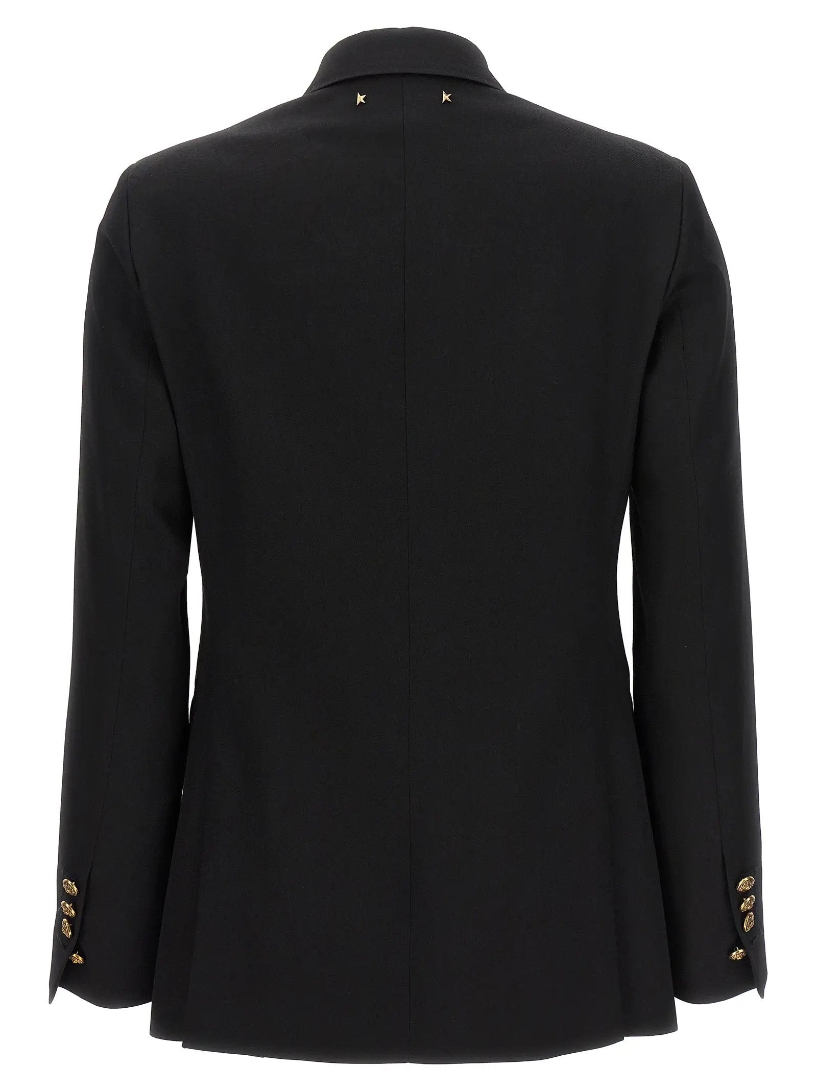 Golden Goose Black Virgin Wool Blazer