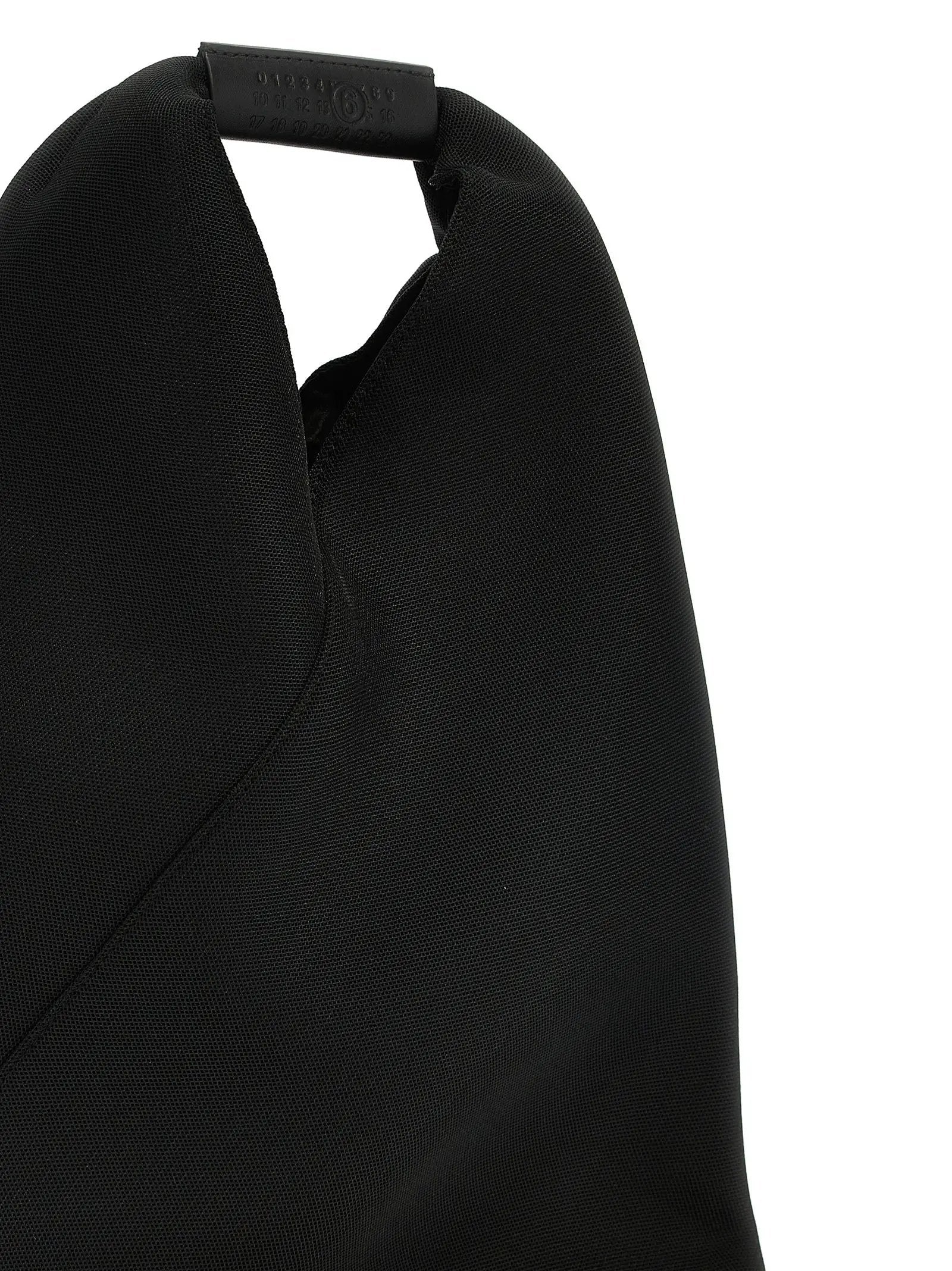 MM6 Maison Margiela Black Polyester Shoulder Bag