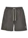 Brunello Cucinelli Gray Polyester Shorts