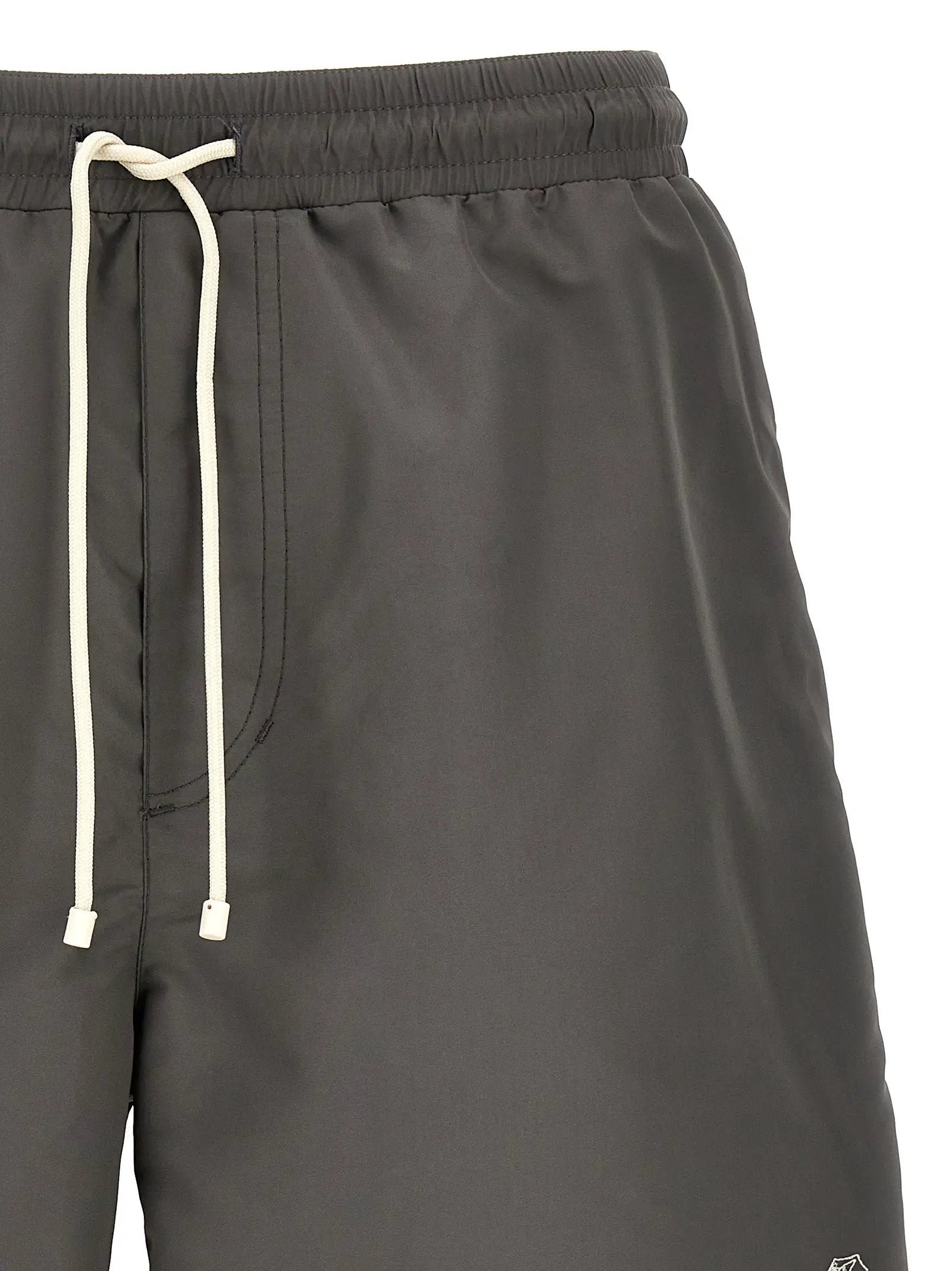 Brunello Cucinelli Gray Polyester Shorts