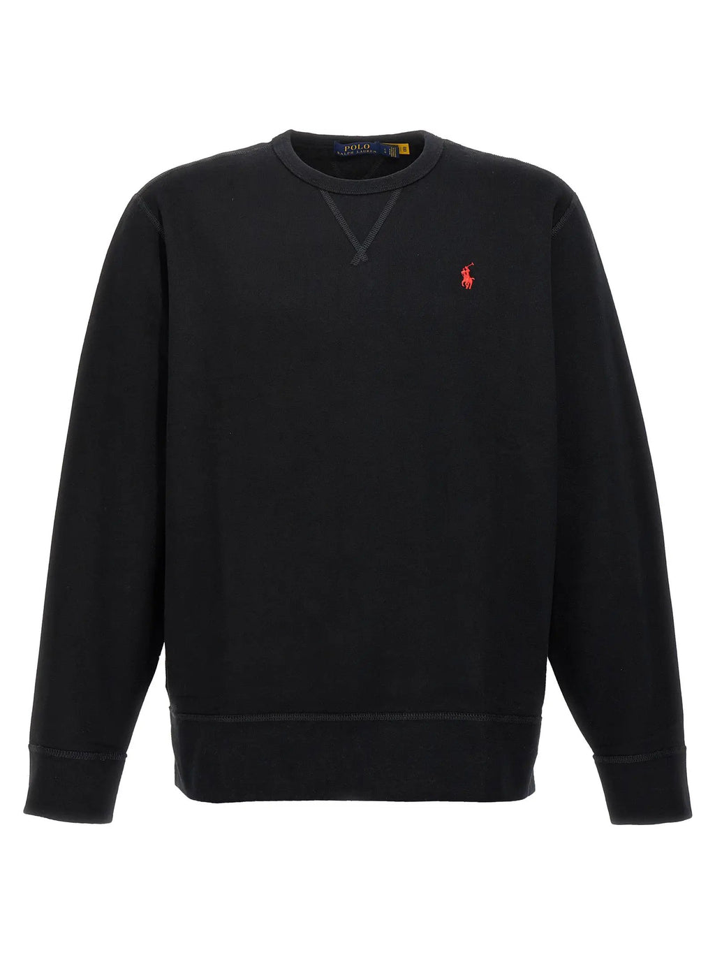 Polo Ralph Lauren Black Cotton Sweatshirt