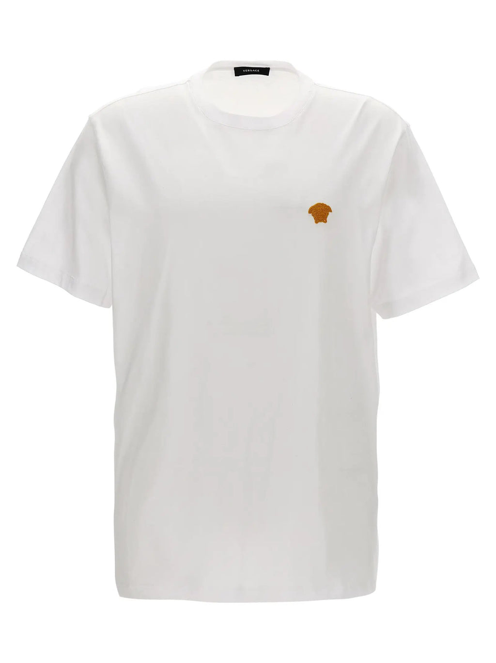Versace White Cotton T-Shirt