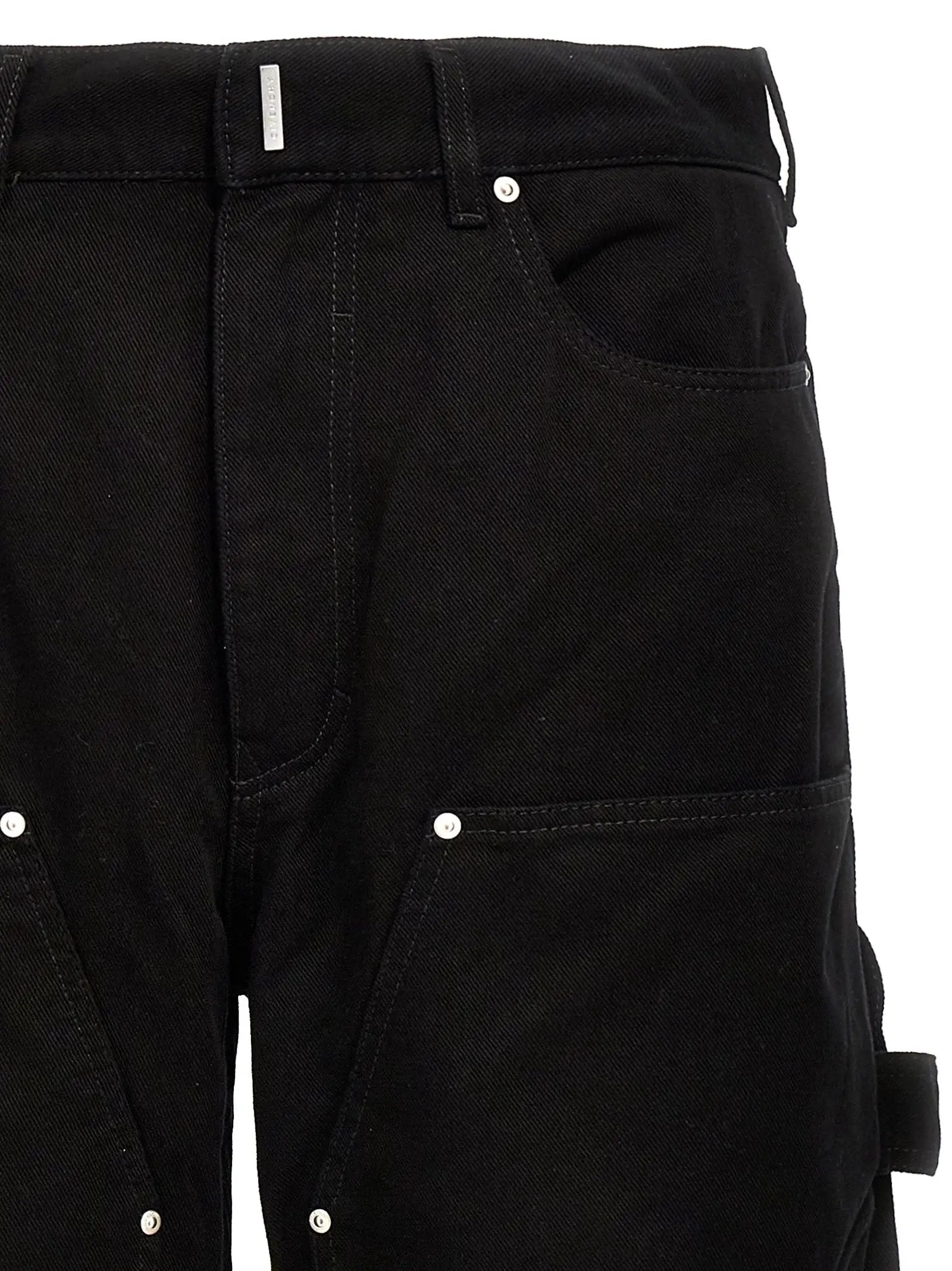 Givenchy Black Cotton Jeans Denim