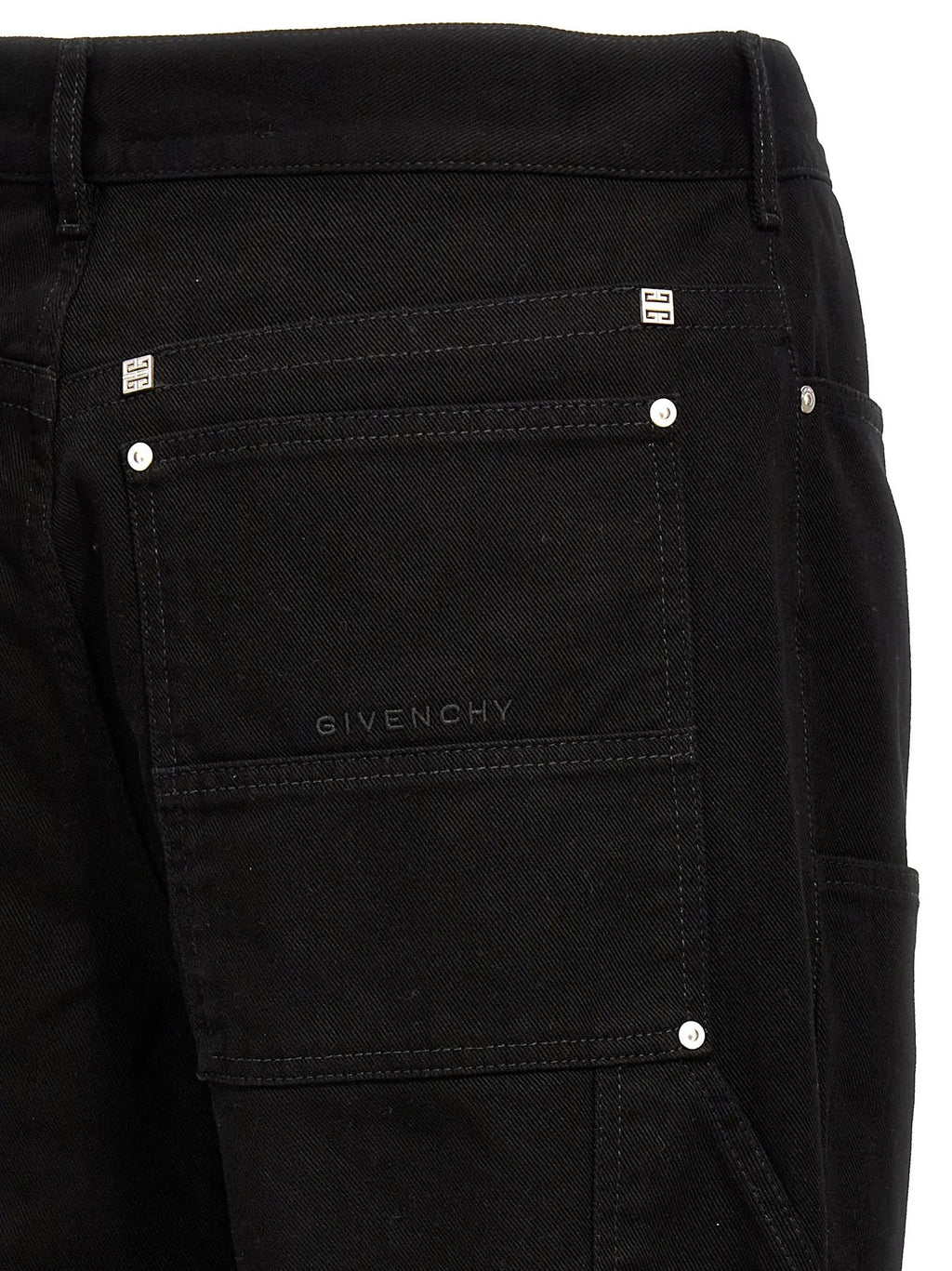 Givenchy Black Cotton Jeans Denim