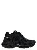 Balenciaga Black Polyester Athletic Sneakers