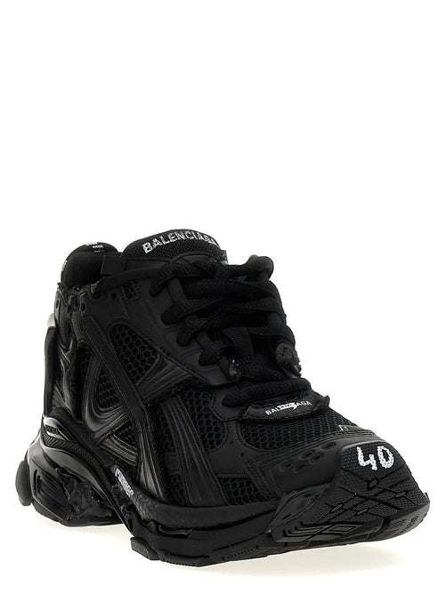 Baskets Balenciaga noires en polyester