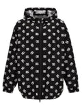 Dolce & Gabbana Bicolor Polyester Shell Jacket