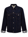 Burberry Blue Cotton Denim Jacket