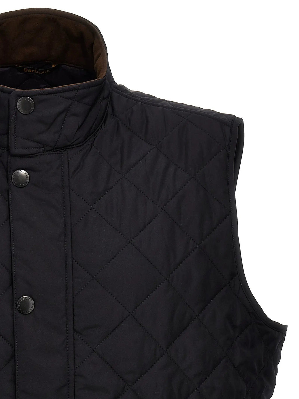 Barbour Blue Polyester Sleeveless Jacket