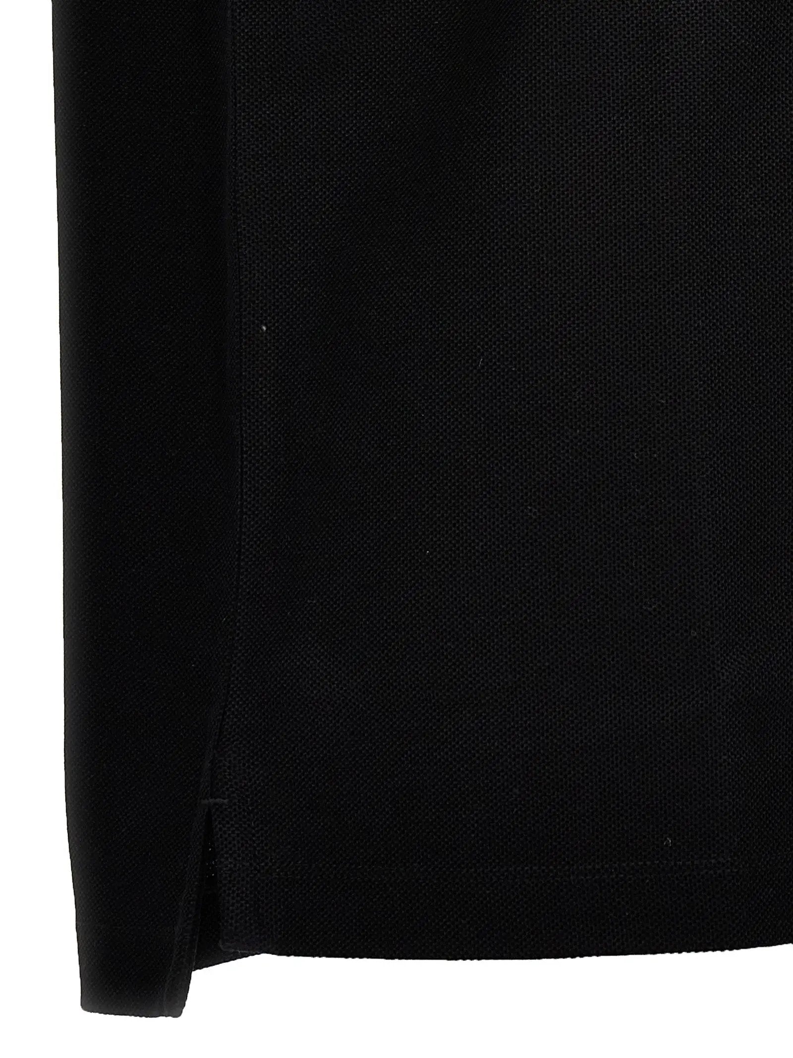 Polo Burberry en coton noir