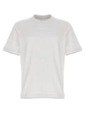 Brunello Cucinelli White Cotton T-Shirt