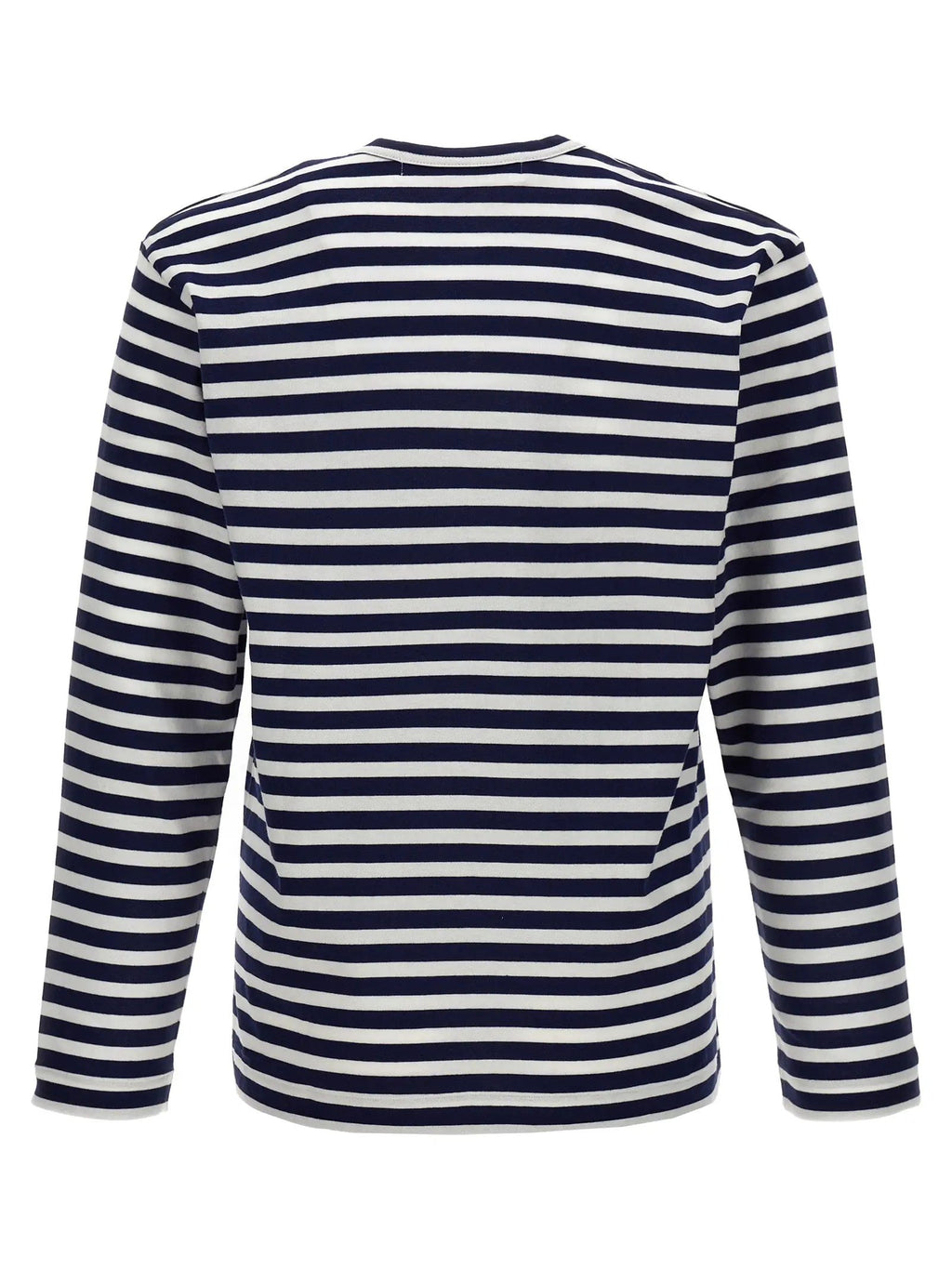 Comme Des Garçons Play Blue Cotton Long Sleeve T-Shirt