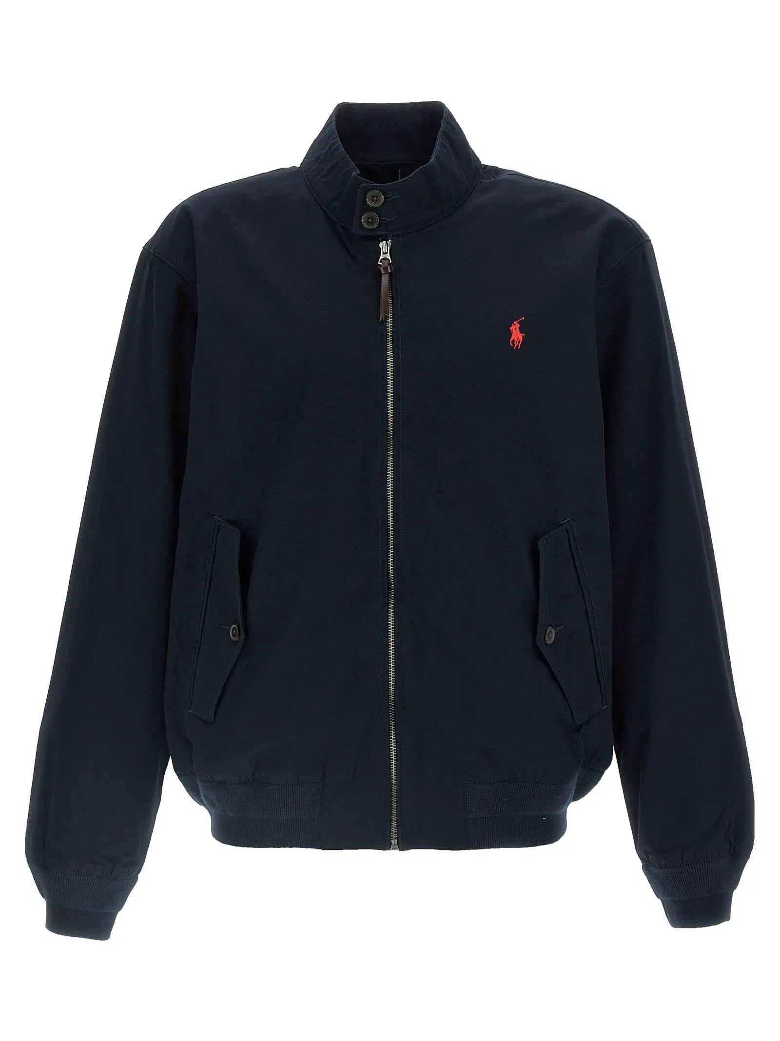 Polo Ralph Lauren Blue Cotton Bomber
