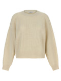 Brunello Cucinelli White Cashmere Cardigan