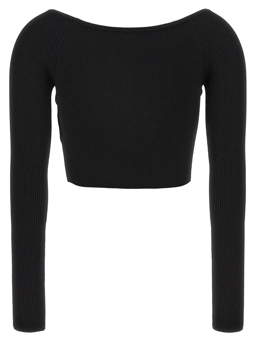 Diesel Black Viscose Cardigan