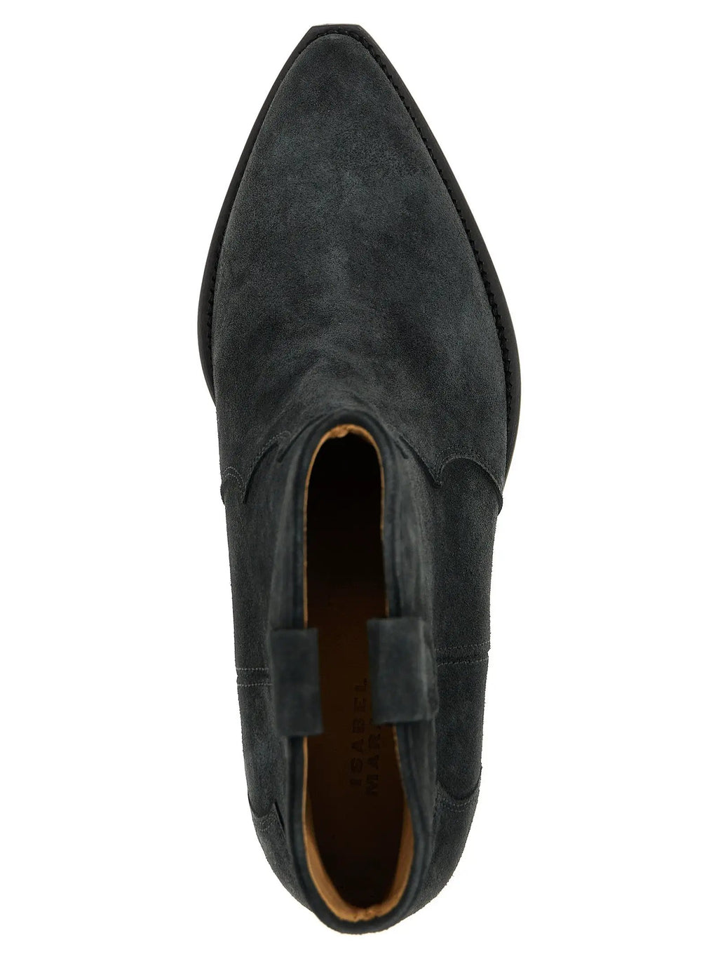 Isabel Marant Black Calfskin Chelsea Boots