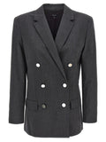 Theory Gray Wool Blazer