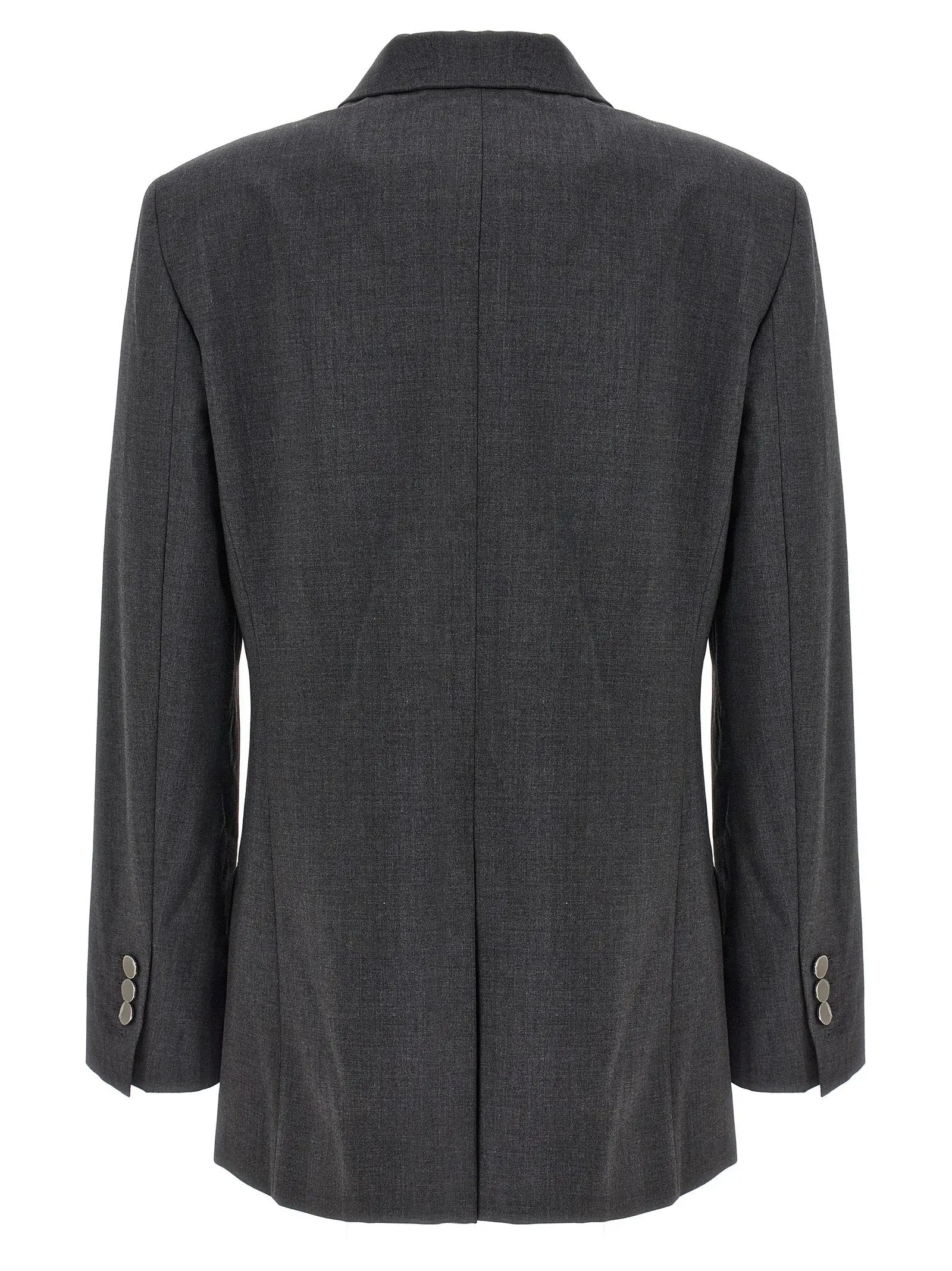 Theory Gray Wool Blazer