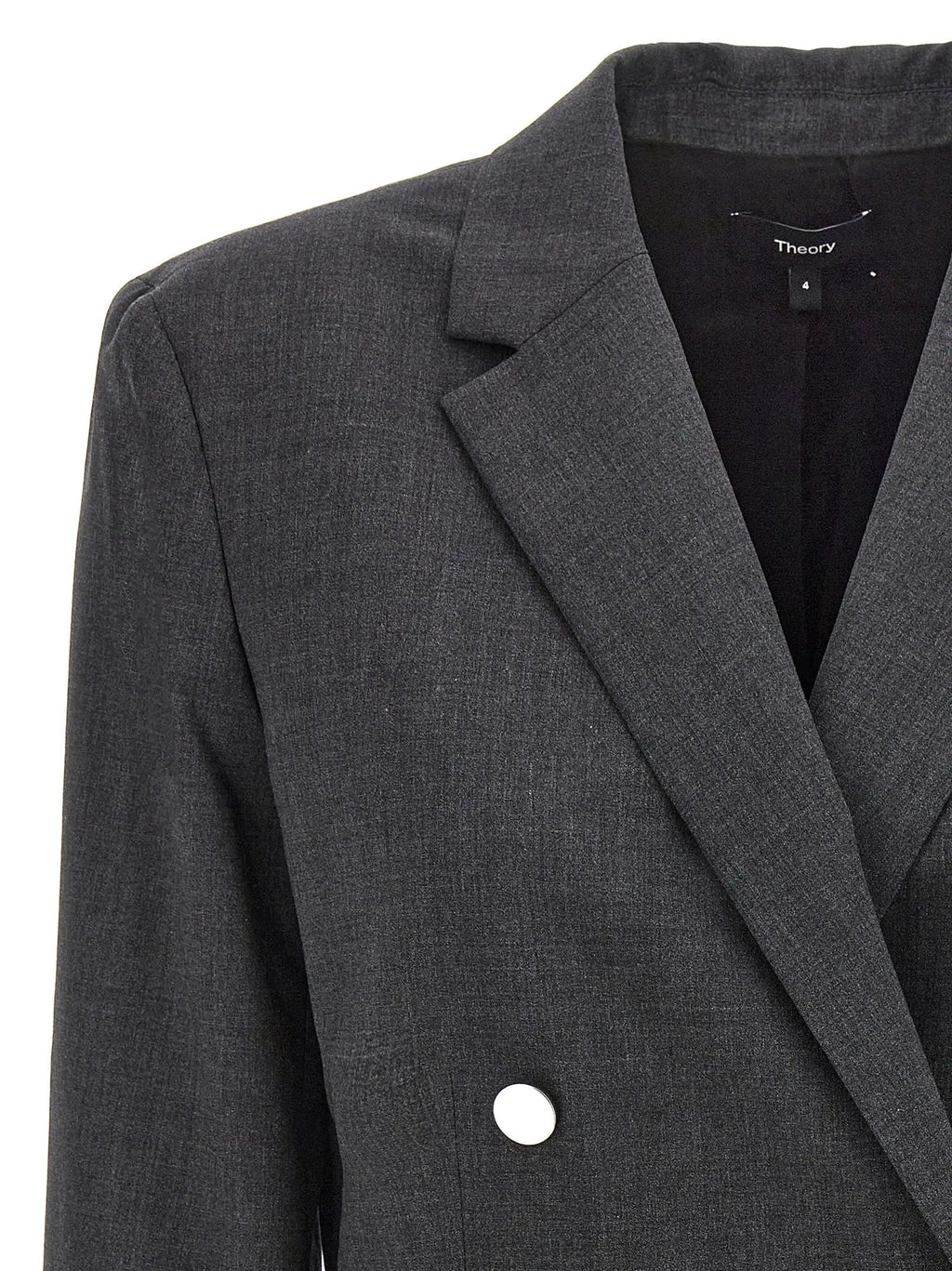 Theory Gray Wool Blazer