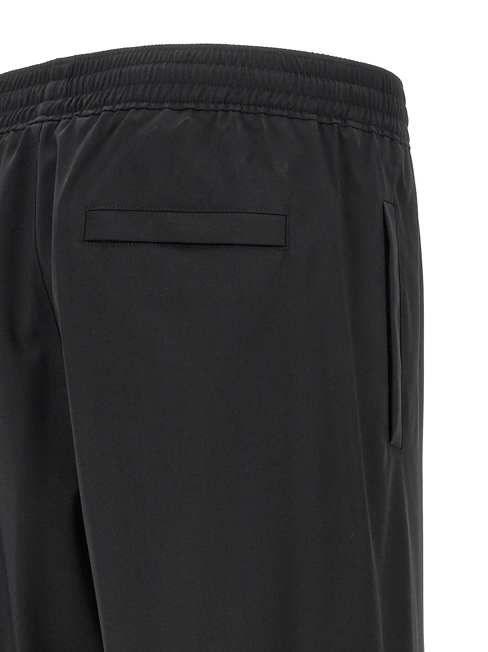 Givenchy Black Virgin Wool Casual Pants