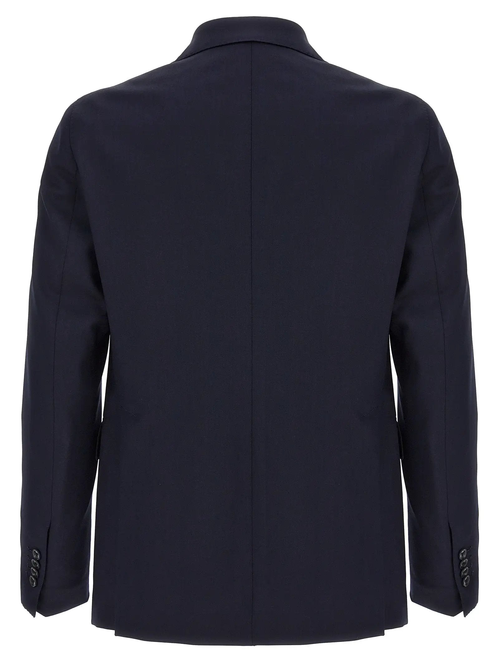 Tagliatore Blue Virgin Wool Two-Piece Suit