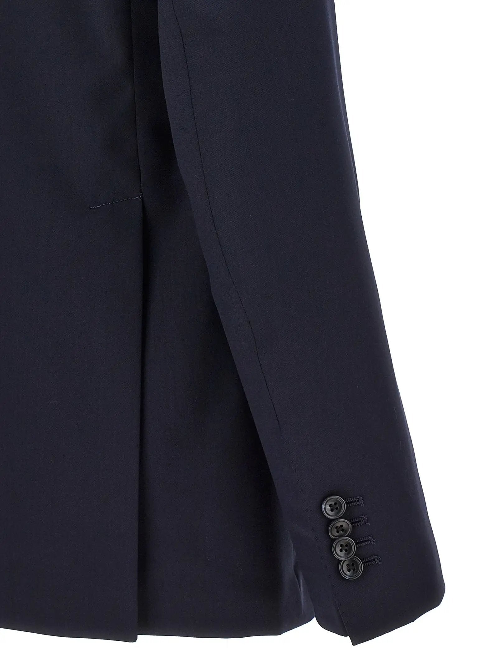 Tagliatore Blue Virgin Wool Two-Piece Suit