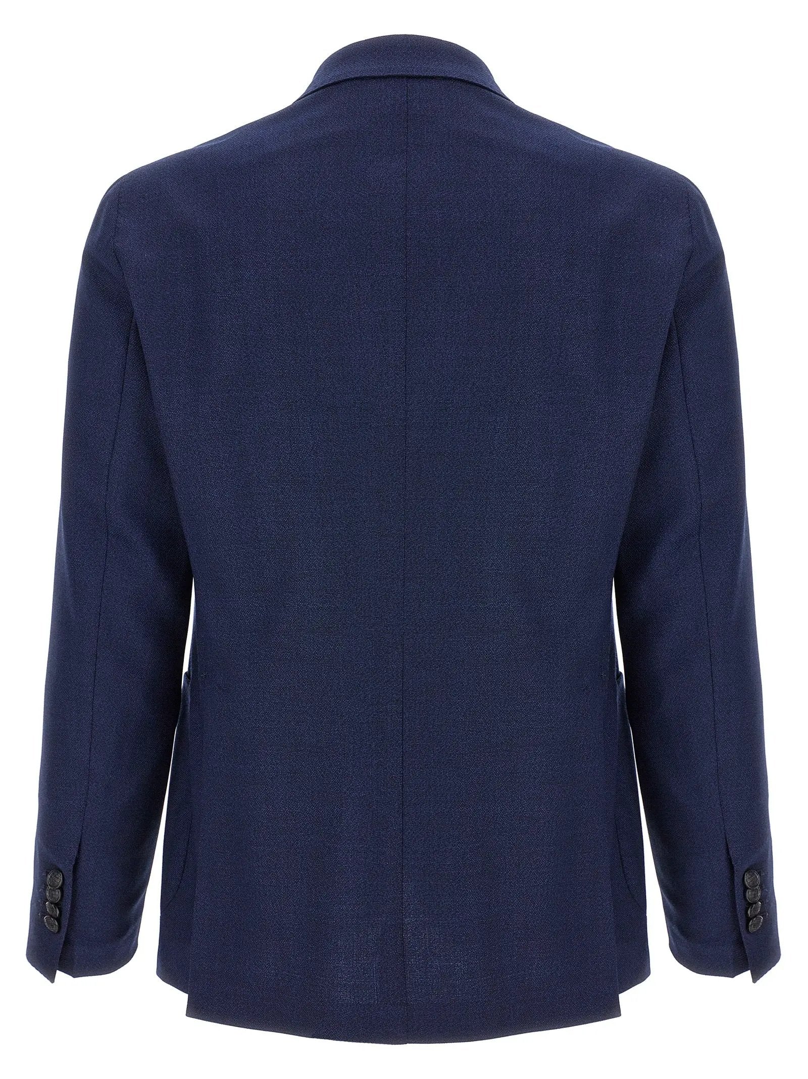 Tagliatore Blue Virgin Wool Blazer