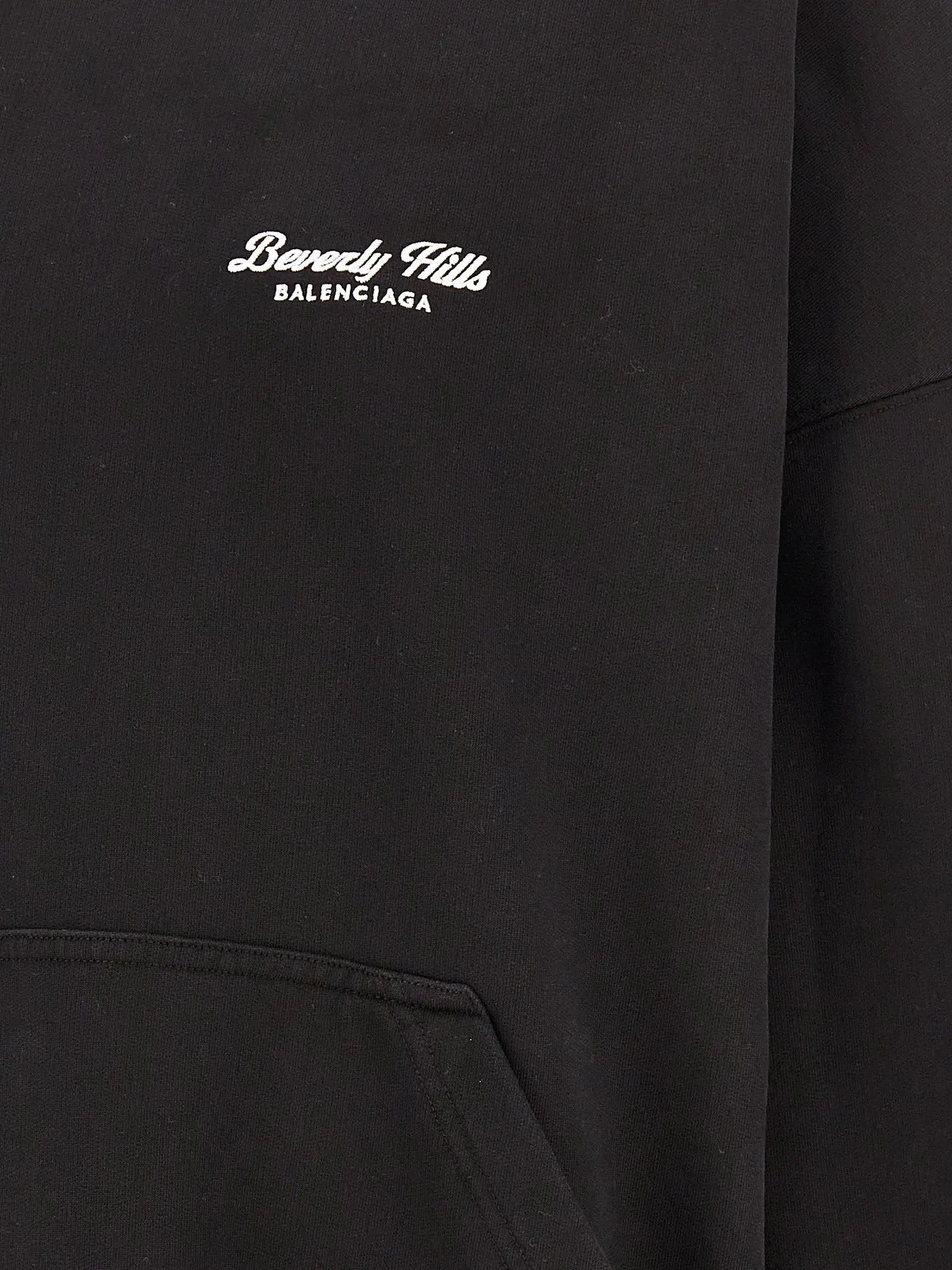 Balenciaga Bicolor Cotton Hoodie