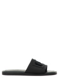 Dolce & Gabbana Black Polyethylene Slides