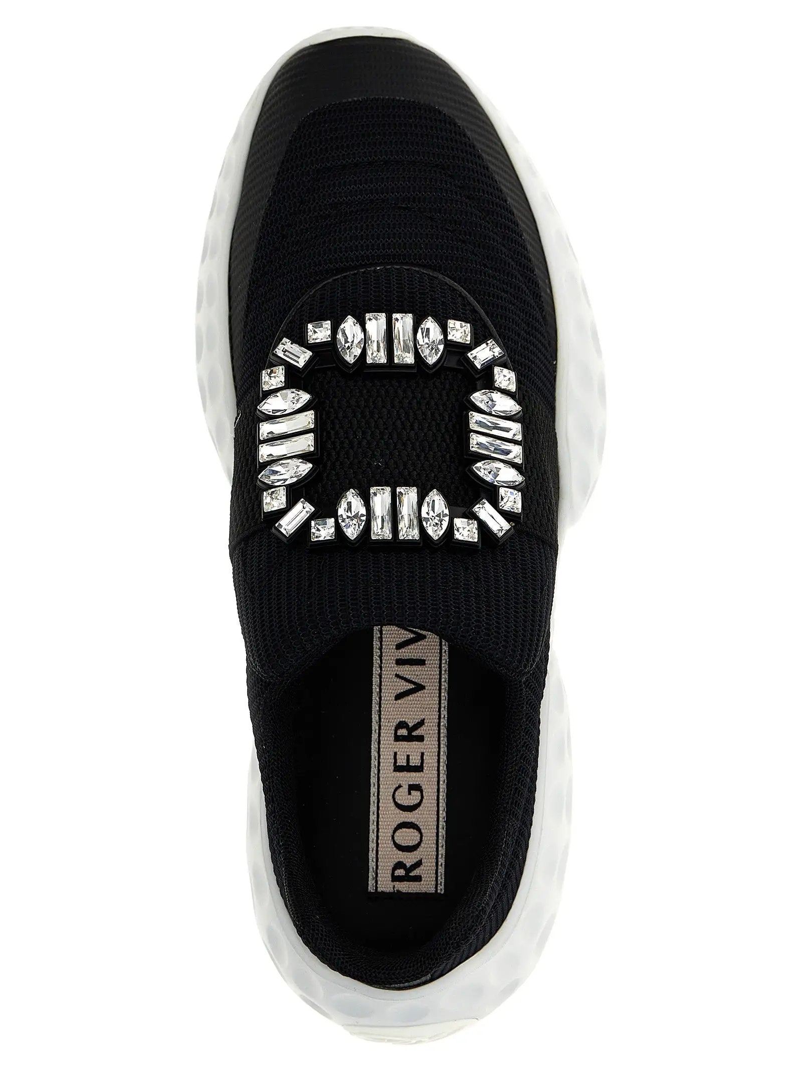 Roger Vivier Bicolor Polyethylene Athletic Sneakers