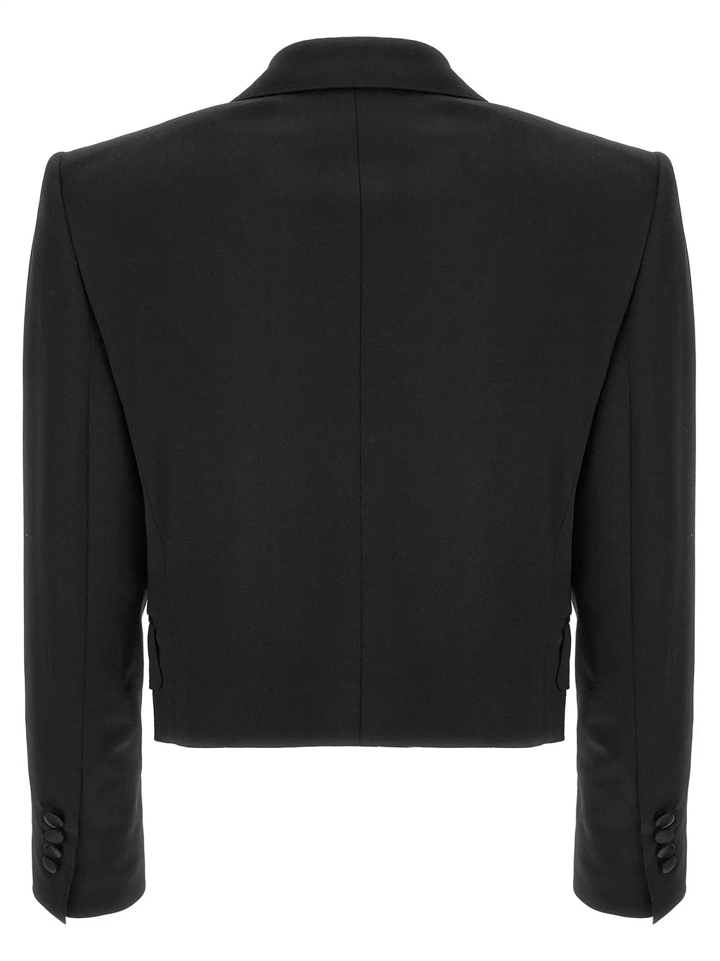 Blazer Dolce & Gabbana en laine vierge noire