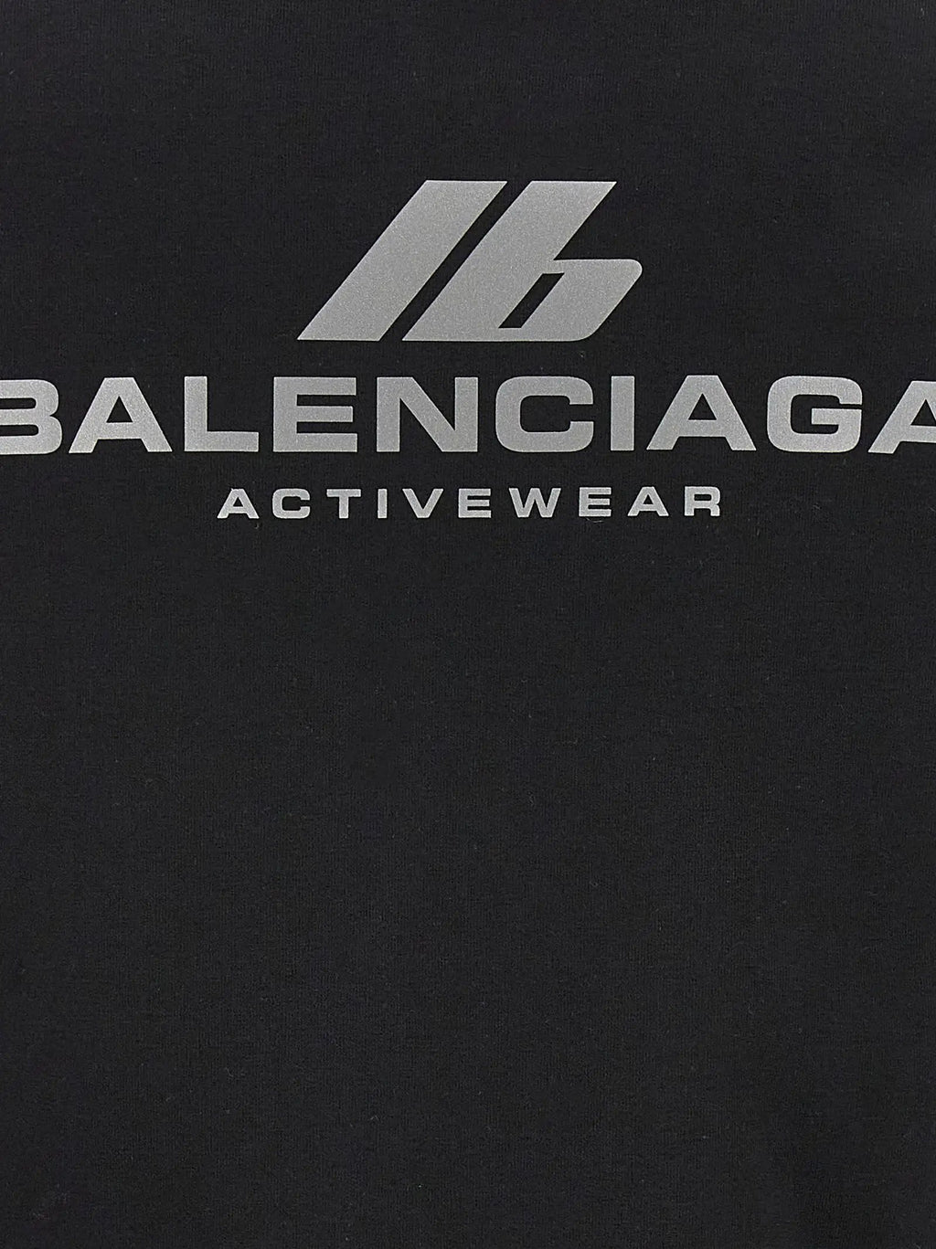 Balenciaga Black Cotton Sweatshirt