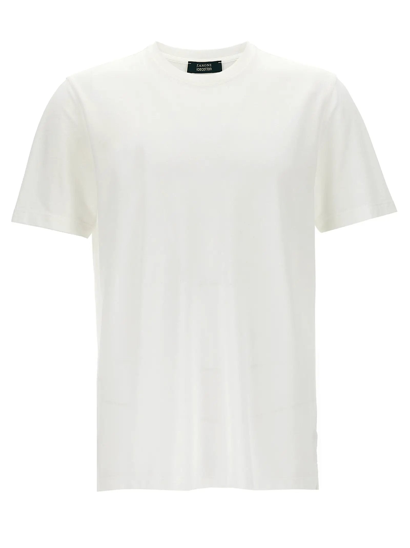 ZANONE White Cotton T-Shirt