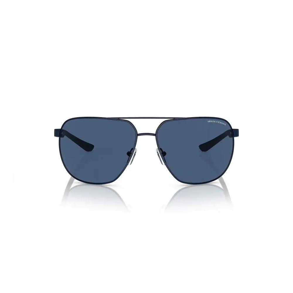 Armani Exchange Gray Metal Sunglasses