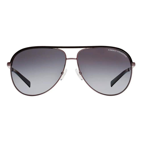 Lunettes de soleil Armani Exchange en métal gris