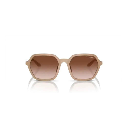 Lunettes de soleil injectées marron Armani Exchange