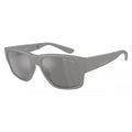 Lunettes de soleil Armani Exchange grises injectées